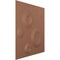 Ekena Millwork 11 7/8in. W x 11 7/8in. H Cole EnduraWall Decorative 3D Wall Panel Covers 0.98 Sq. Ft. WP12X12COCAC - alternate 2